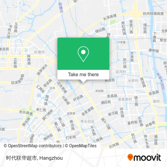 时代联华超市 map