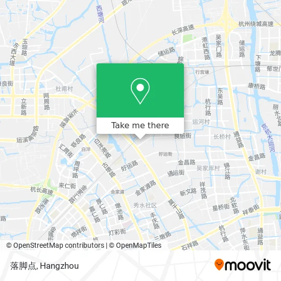 落脚点 map