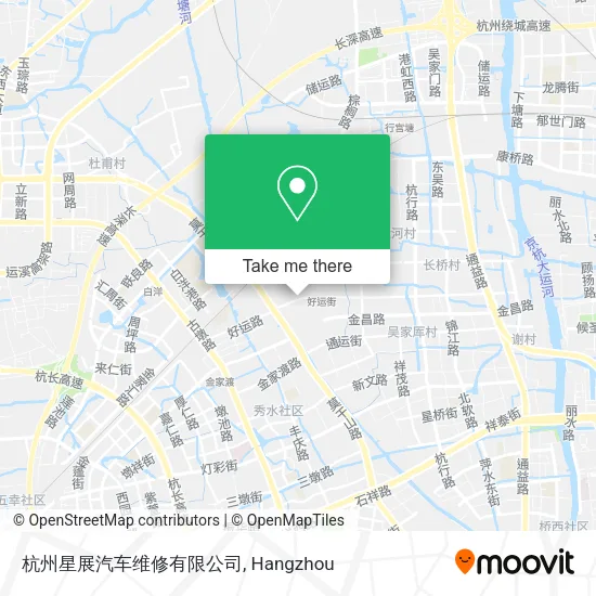 杭州星展汽车维修有限公司 map