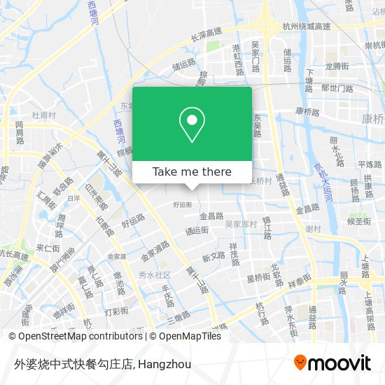 外婆烧中式快餐勾庄店 map