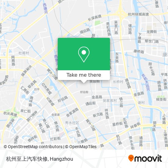 杭州至上汽车快修 map