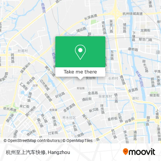 杭州至上汽车快修 map