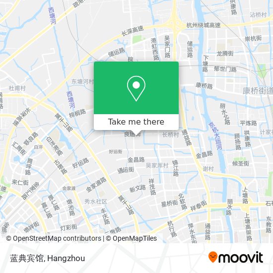蓝典宾馆 map