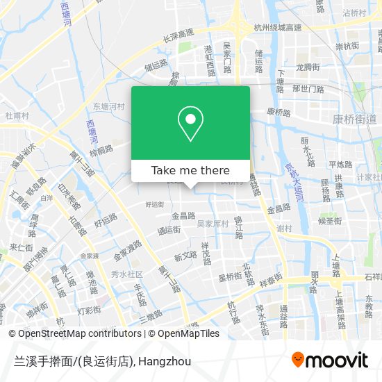 兰溪手擀面/(良运街店) map