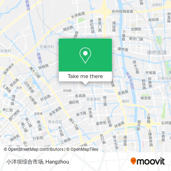 小洋坝综合市场 map