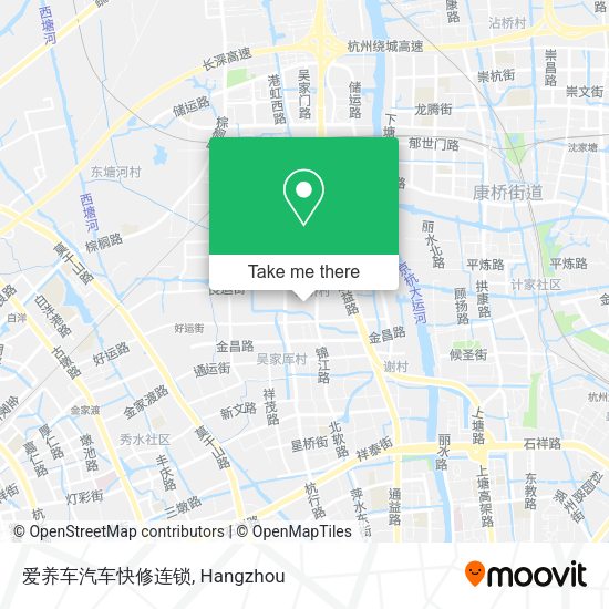 爱养车汽车快修连锁 map