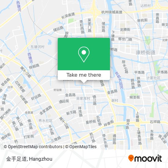 金手足道 map