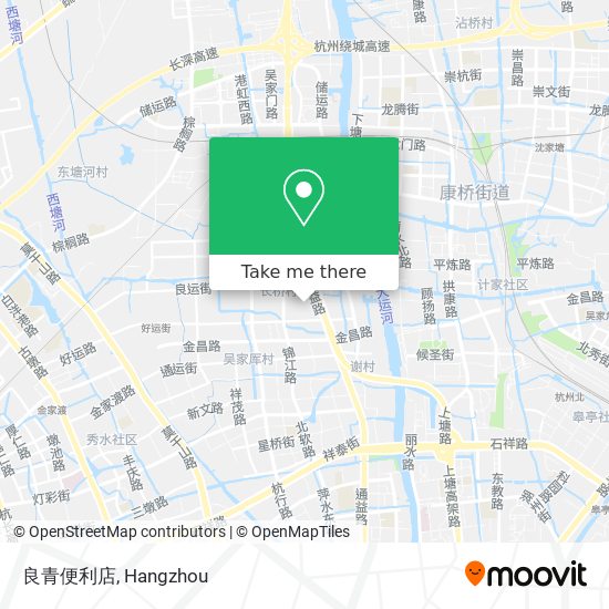 良青便利店 map