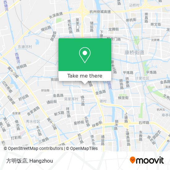 方明饭店 map