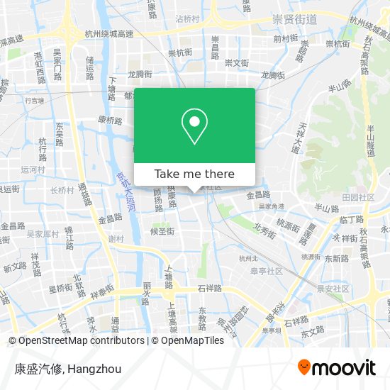 康盛汽修 map