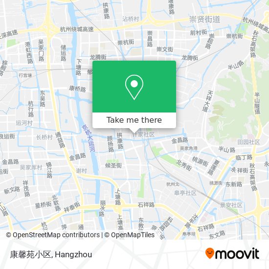 康馨苑小区 map