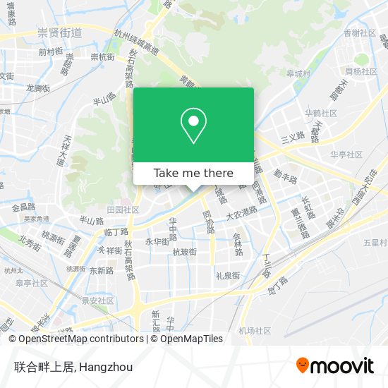 联合畔上居 map