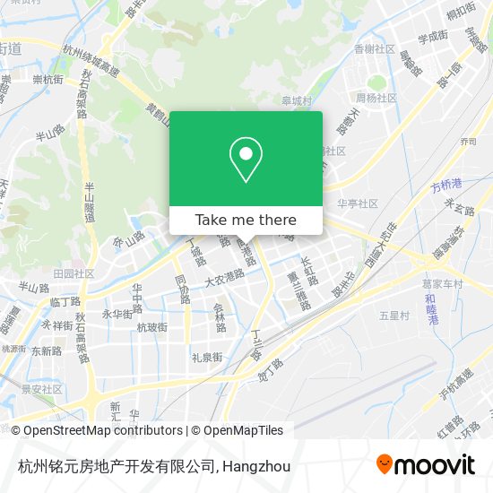 杭州铭元房地产开发有限公司 map