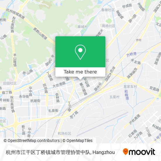 杭州市江干区丁桥镇城市管理协管中队 map