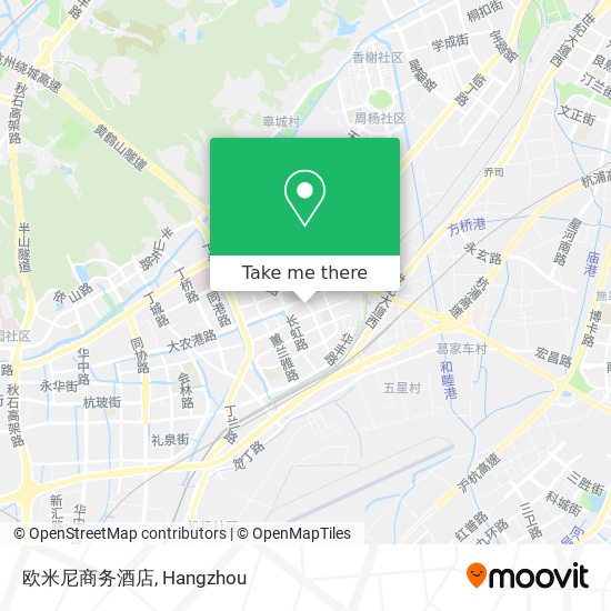 欧米尼商务酒店 map