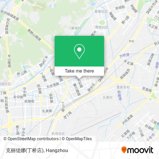 克丽缇娜(丁桥店) map