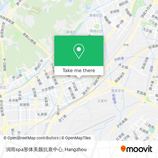 润雨spa形体美颜抗衰中心 map