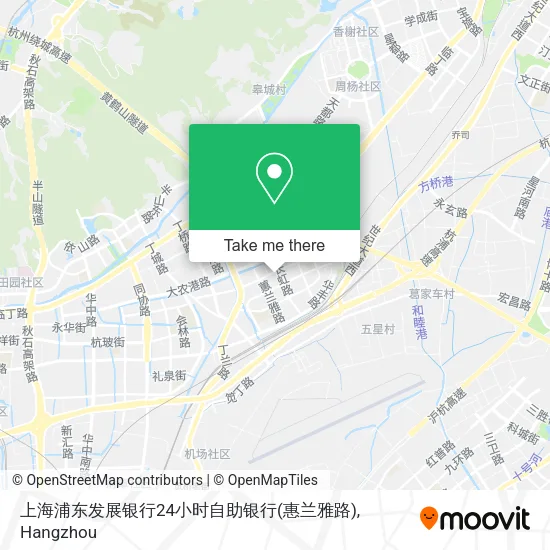 上海浦东发展银行24小时自助银行(惠兰雅路) map