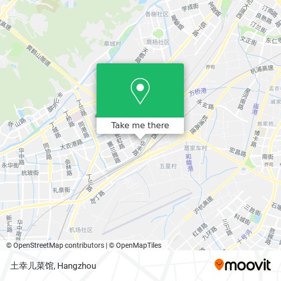 土幸儿菜馆 map