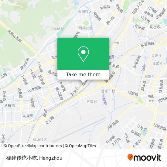 福建传统小吃 map