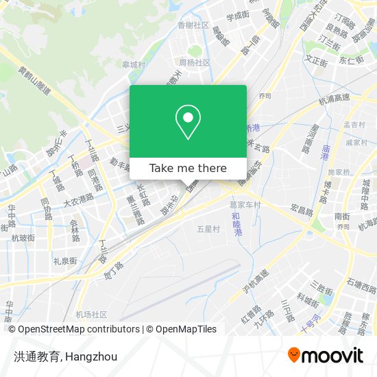 洪通教育 map