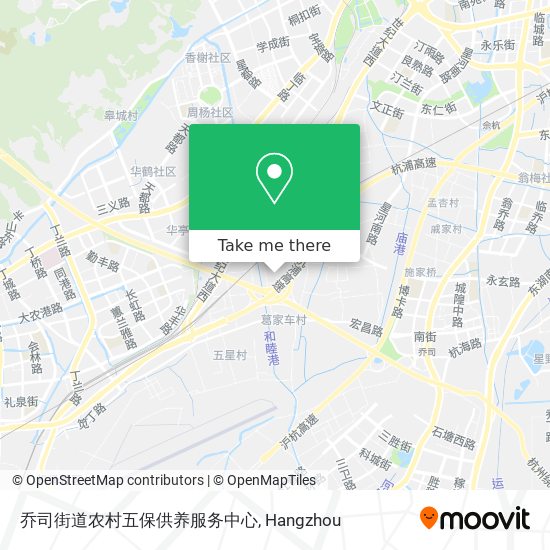 乔司街道农村五保供养服务中心 map
