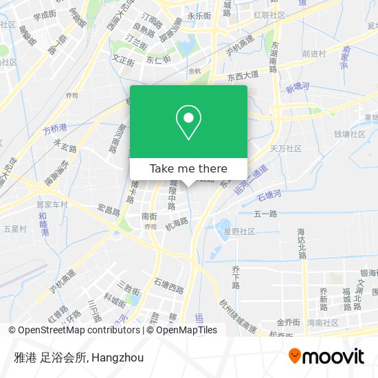 雅港 足浴会所 map