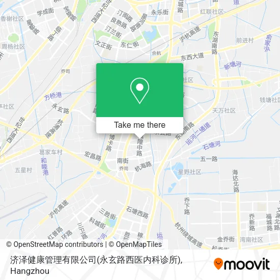济泽健康管理有限公司(永玄路西医内科诊所) map