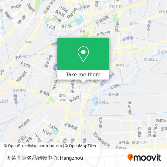 奥莱国际名品购物中心 map