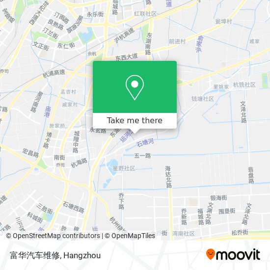 富华汽车维修 map