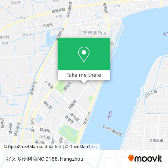 好又多便利店NO.0188 map
