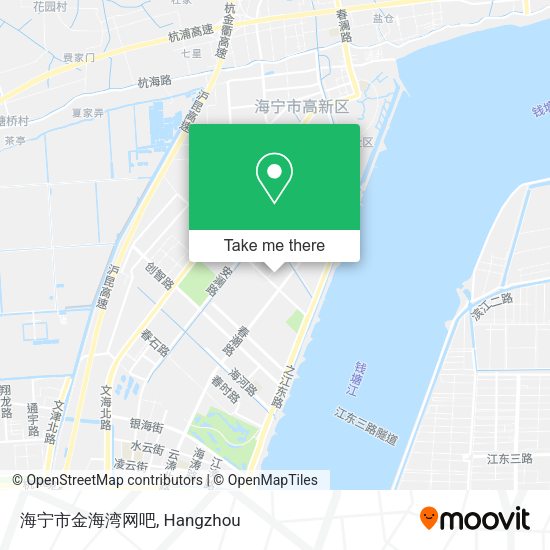 海宁市金海湾网吧 map