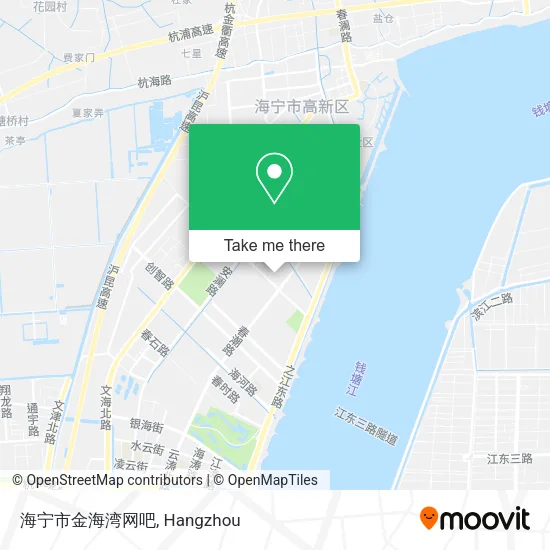 海宁市金海湾网吧 map