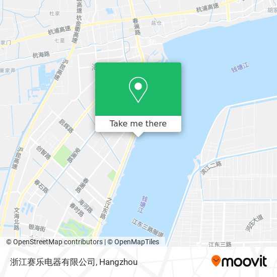 浙江赛乐电器有限公司 map