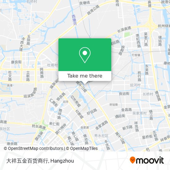 大祥五金百货商行 map