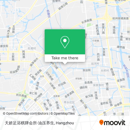 天娇足浴棋牌会所-油压养生 map