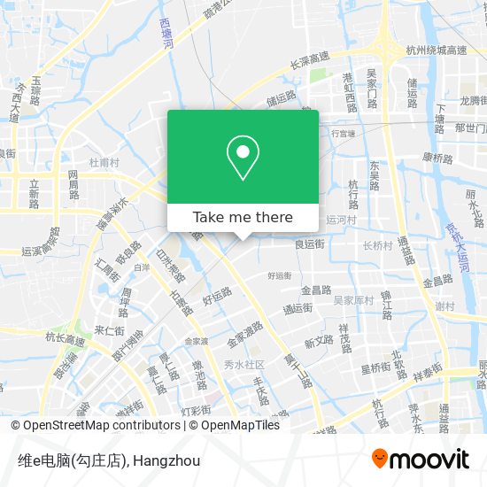 维e电脑(勾庄店) map