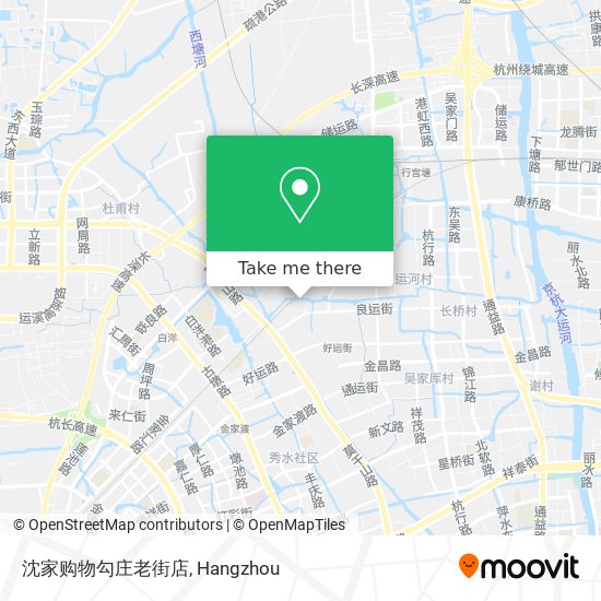 沈家购物勾庄老街店 map