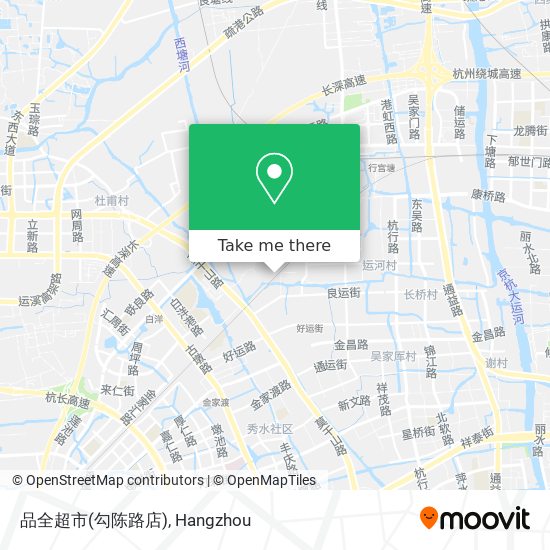 品全超市(勾陈路店) map