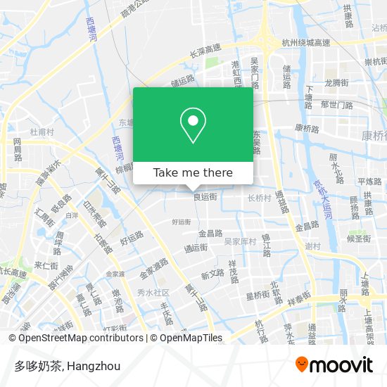 多哆奶茶 map