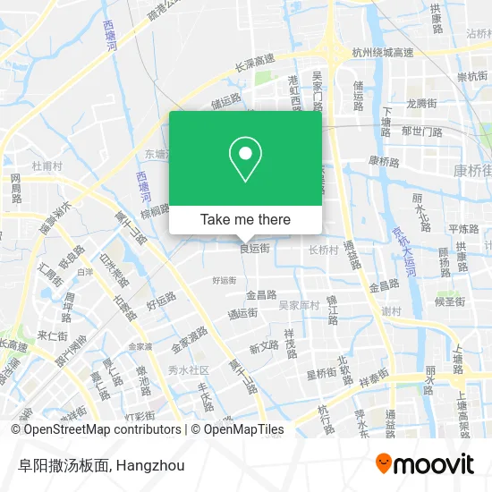 阜阳撒汤板面 map