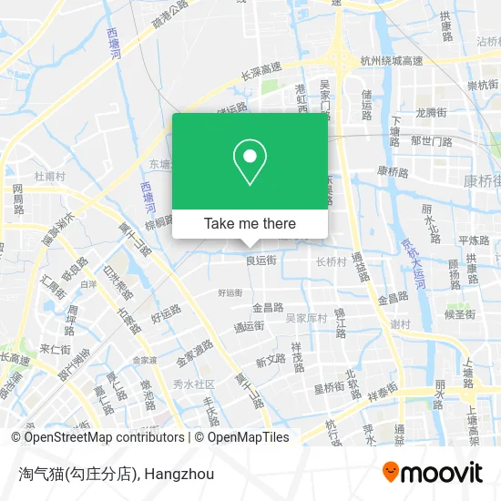 淘气猫(勾庄分店) map