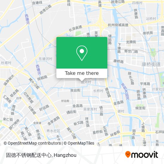 固德不锈钢配送中心 map