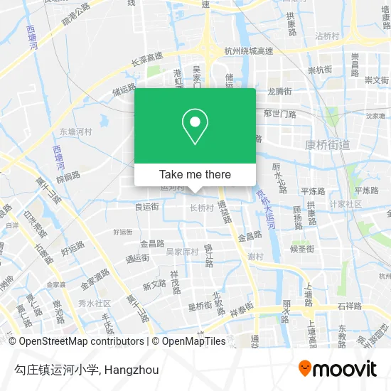 勾庄镇运河小学 map