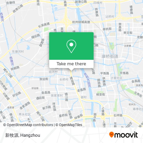 新牧源 map