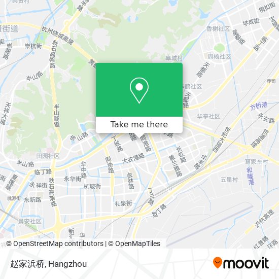 赵家浜桥 map