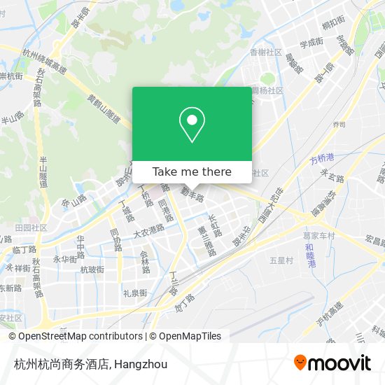 杭州杭尚商务酒店 map