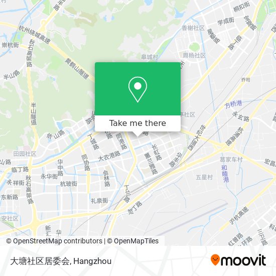 大塘社区居委会 map