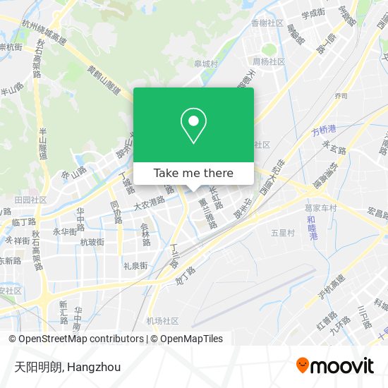 天阳明朗 map