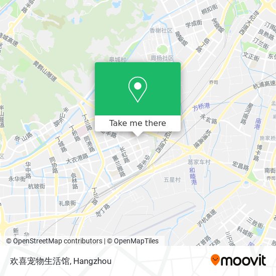 欢喜宠物生活馆 map